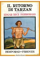 IL RITORNO DI TARZAN Edgar Rice Burroughs 1928 Bemporad Libro romanzo infanzia