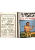 IL RITORNO DI TARZAN Edgar Rice Burroughs 1928 Bemporad Libro romanzo infanzia