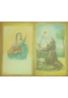 6 SANTINI collezione collana Gesù Madonna sant Antonio Giovanni Lucia Francesco