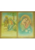6 SANTINI collezione collana Gesù Madonna sant Antonio Giovanni Lucia Francesco
