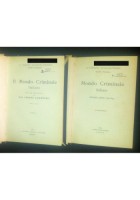 IL MONDO CRIMINALE ITALIANO 2 volumi di Bianchi Ferrero Sighele 1893 prefazione Lombroso