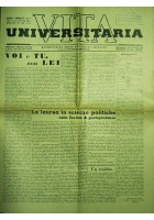 Vita Universitaria Quindicinale Università Italiane del 5 gennaio 1939 Rivista