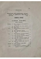 CODICE CIVILE DEL REGNO D’ITALIA Torino Stamperia Reale 1865 Libro antico diritto