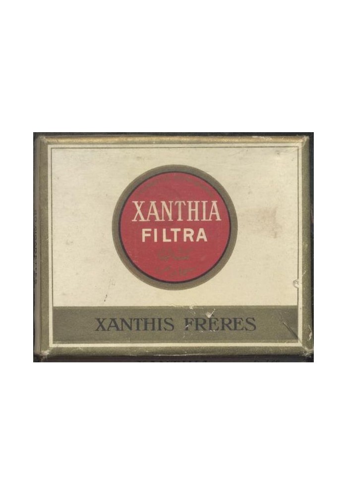 PACCHETTO 20 SIGARETTE XANTHIA FILTRA cigarettes egyptiennes ORIGINALE D'EPOCA