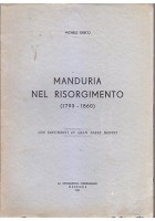 MANDURIA NEL RISORGIMENTO 1793 1860 di Michele Greco AUTOGRAFATO 1961