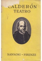 TEATRO di Calderon Della Barca 1949 Sansoni editore xilografia Bruno Bramanti Libro