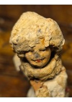 SOLDATINO CONFALONIERI CHIALÚ ascaro coloniale pasta cartapesta fine anni '30