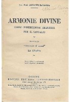 ARMONIE DIVINE corso d’istruzione religiosa per il ginnasio volume IV la grazia