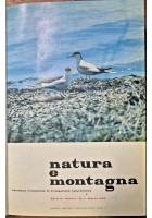 NATURA E MONTAGNA 3 annate complete 1962 1963 1964 rivista trimestrale natura