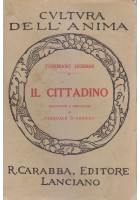 IL CITTADINO di Tommaso Hobbes 1935 R. Carabba Editore
