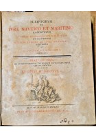 SCRIPTORUM DE IURE NAUTICO ET MARITIMO 1740 Stypmanni Kuricke Loccenius Libro