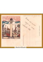 Cartolina XIII ESPOSIZIONE INTERNAZIONALE DI ARTE CITTÀ VENEZIA 1922 Originale
