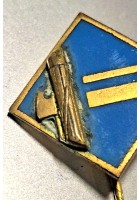 SPILLA DISTINTIVO FASCISTA Funzionari di Stato Fascio Littorio originale smaltat