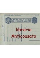 CARTOLINA PER LE FORZE ARMATE L'AVVENIRE È NOSTRO MUSSOLINI corpo d'armata