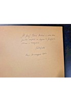 CARDUCCI TRA CLASSICISMO E ROMANTICISMO di Rosario Scotti 1950 Libro autografato