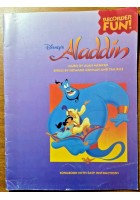 ALADDIN songbook with easy instructions Walt Disney Libro Spartito per Flauto