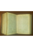 DIZIONARIETTO DELLA LINGUA ITALIANA CON TERMINI DI SCIENZE ED ARTI Ronna 1854 *