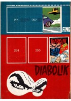ALBUM LE FIGURINE DI DIABOLIK Originale con 63 figurine SUPER RAF Vintage 1976