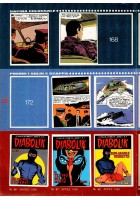 ALBUM LE FIGURINE DI DIABOLIK Originale con 63 figurine SUPER RAF Vintage 1976