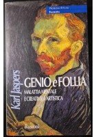 GENIO E FOLLIA MALATTIA MENTALE CREATIVITÀ ARTISTICA di Karl Jaspers Libro 1990