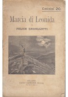 MARCIA DI LEONIDA di Felice Cavallotti Libro Aliprandi editore 1898 (?) poesia