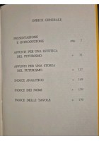 VERIFICA DEL FUTURISMO di Luigi Tallarico 1970 Giovanni Volpe Libro Marinetti
