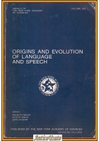 ORIGINS AND EVOLUTION OF LANGUAGE AND SPEECH 1976 New York Academy Science Libro