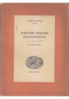 SCRITTORI FRANCESI DELL'OTTOCENTO di Cesare De Lollis 1938 Einaudi Editore *