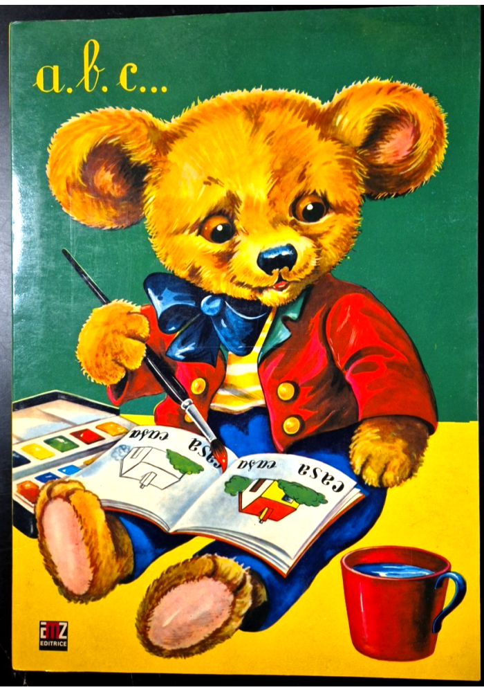 A B C l'albo che divertendo insegna a leggere e scrivere 1973 AMZ a.b.c.