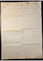 Documento GOVERNATORATO DI TRENTO 1919 Determina assunzione personale civile