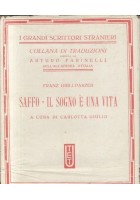 SAFFO IL SOGNO È UNA VITA Franz Grillparzer UTET grandi scrittori stranieri