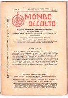 MONDO OCCULTO rivista iniziatica esoterico spiritica 1926 ANNATA COMPLETA vintag
