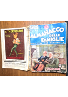 ALMANACCO DELLE FAMIGLIE 1935 Sonzogno utile istruttivo dilettevole Libro