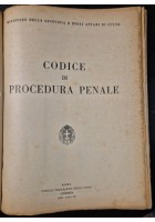 CODICE PENALE E PROCEDURA 1930 Poligrafico dello Stato Ministero Giustizia Libro