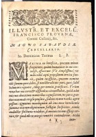 DE MONETARIUM AUGMENTO VARIATIONE ET DIMINUTIONE Gaspari Antonii Thesauri 1609