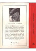 I PROSCRITTI di Ernst Von Salomon 1959 Mondadori Libro romanzo guerra