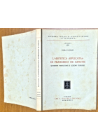 L'ESTETICA APPLICATA DI FRANCESCO DE SANCTIS Paola Luciani 1983 Olschki Libro