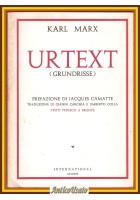 URTEXT Grundrisse di Karl Marx 1977 International Libro testo tedesco a fronte