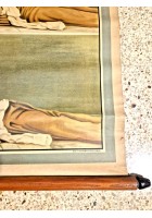 EMORRAGIA ASFISSIA POSTER DIDATTICO Vintage Tavola Paravia anni 30 infermieri