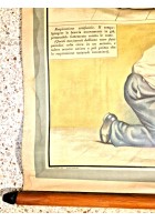 EMORRAGIA ASFISSIA POSTER DIDATTICO Vintage Tavola Paravia anni 30 infermieri
