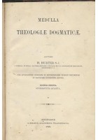 MEDULLA THEOLOGIAE DOGMATICAE H. Hurter 1898 libraria academica wagneriana