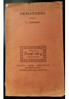 SOIL AND FRESHWATER NEMATODES di T Goodey proof copy bozza di stampa 1963 libro