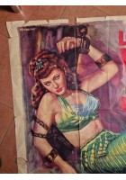 LA VERGINE DI TRIPOLI Manifesto Poster Locandina Cinema 1955 - Anni ‘50 film