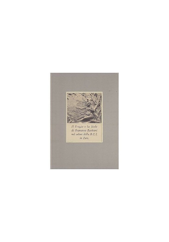 IL FREGIO E LA STELE di Francesco Barbieri nel salone BCI in Bari 1951 Bacchelli