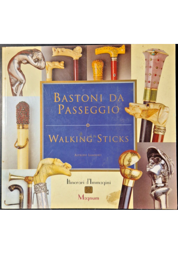 BASTONI DA PASSEGGIO Walking Sticks di Alfredo Lamberti 1994 Be Ma libro