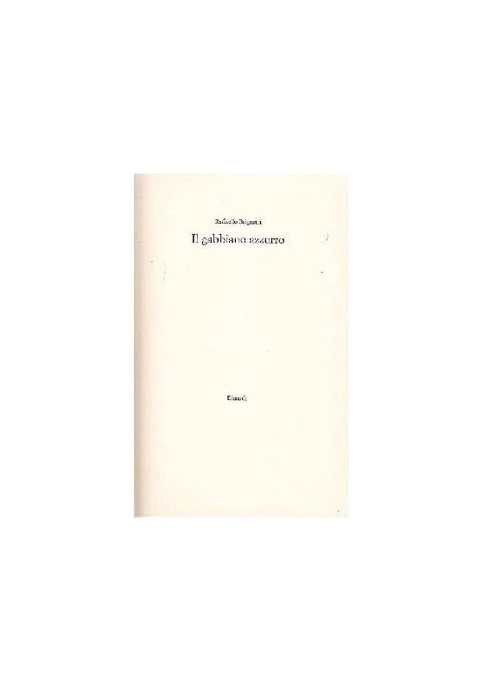 IL GABBIANO AZZURRO di Raffaello Brignetti 1967 Einaudi III edizione