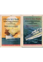 L'ITALIA SUL MARE INCROCIATORI DA BATTAGLIA 6 volumi LIEBIG libri Navi 1939