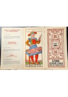 I TRIONFI O ARCANI MAGGIORI SERIE DI 22 TAVOLE A COLORI 1963 MIDI Tarocchi Libro