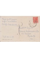 MOLA DI BARI PIAZZA XX SETTEMBRE Cartolina Viaggiata 1955 formato piccolo