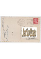 FOGGIA Monumento a Vincenzo Lanza Villa Cartolina Viaggiata 1939 formato piccolo